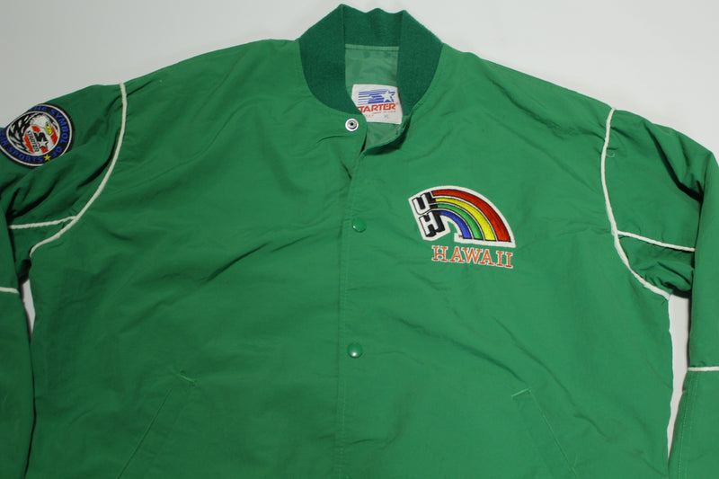 University of Hawaii Rainbow Warriors Vintage 80's Made in USA Starter –  thefuzzyfelt