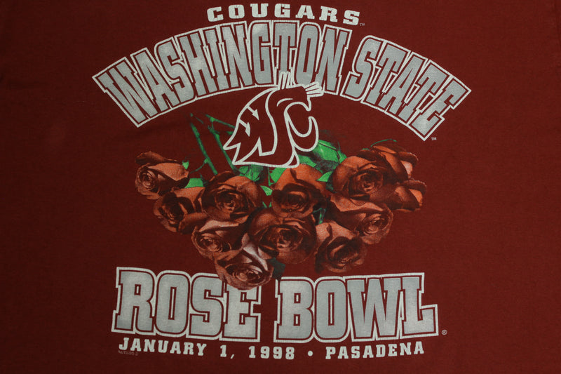 WSU Cougars 1998 Rose Bowl Jersey Shirt - L - VintageSportsGear