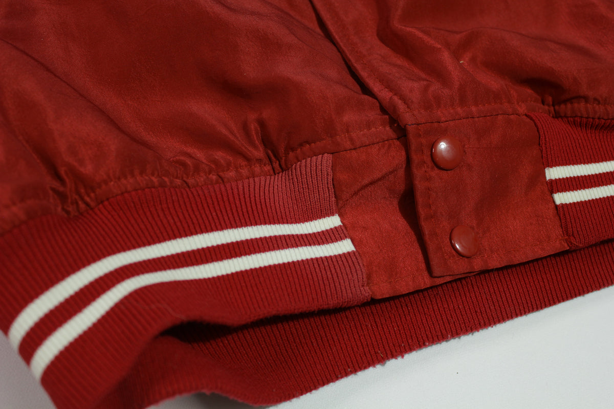 WSU Washington State University Vintage 90's Made In USA Quilt Lined Starter Jacket