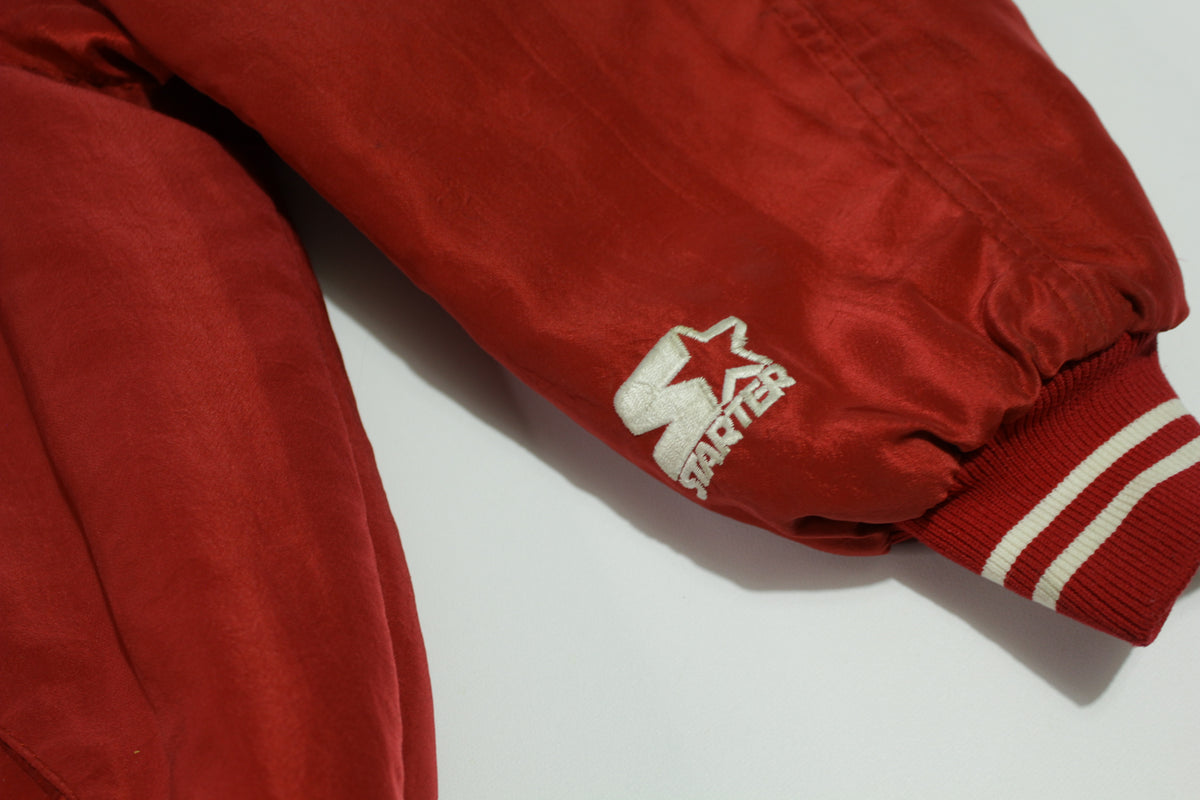 WSU Washington State University Vintage 90's Made In USA Quilt Lined Starter Jacket