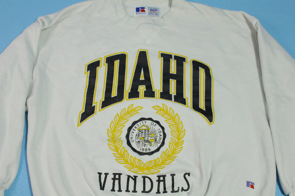 University of Idaho Vandals Vintage 90's Russell Athletic Made in USA Crewneck Sweatshirt