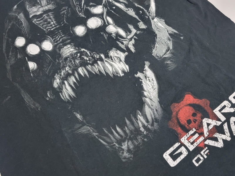 gears of war merchandise Gears of War XBOX 2006 Video Game Release Promo T-Shirt – The Fuzzy Felt