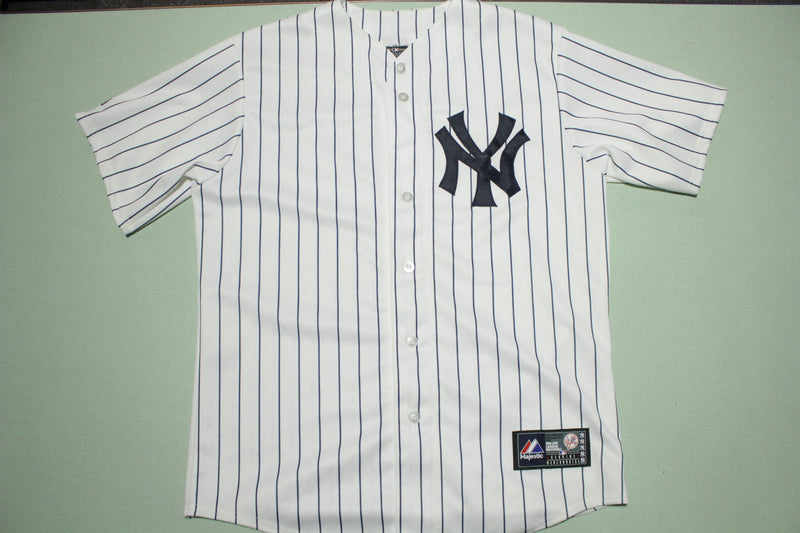 Yankees Pinstripe Majestic Exclusively Engineered MLB Genuine Merchand –  thefuzzyfelt