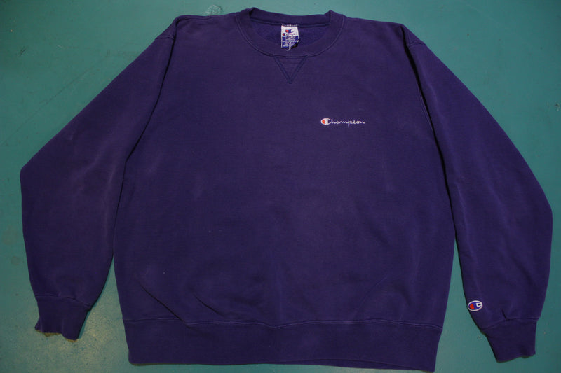 Vintage purple best sale champion sweatshirt