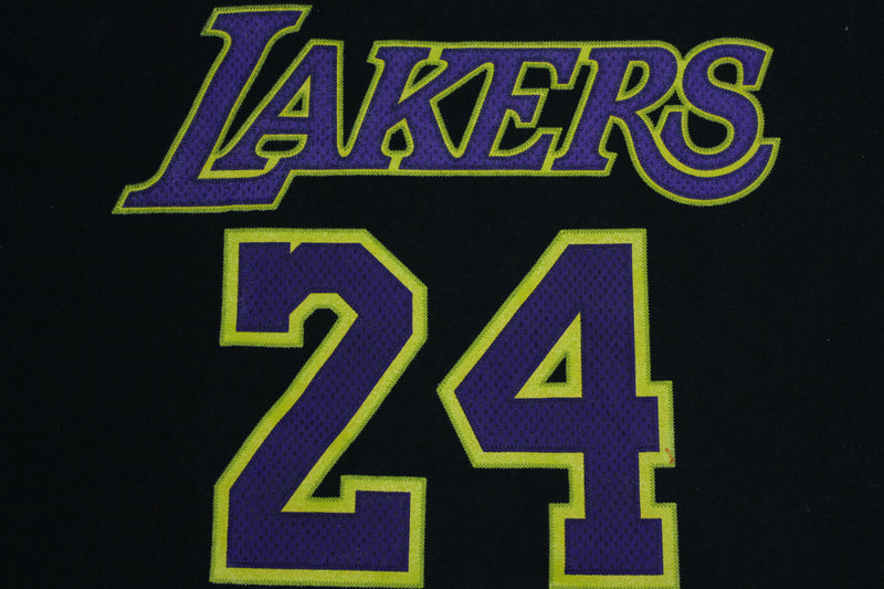 Kobe Bryant 2000's Adidas L.A. Lakers #24 Black Basketball NBA T-Shirt –  thefuzzyfelt