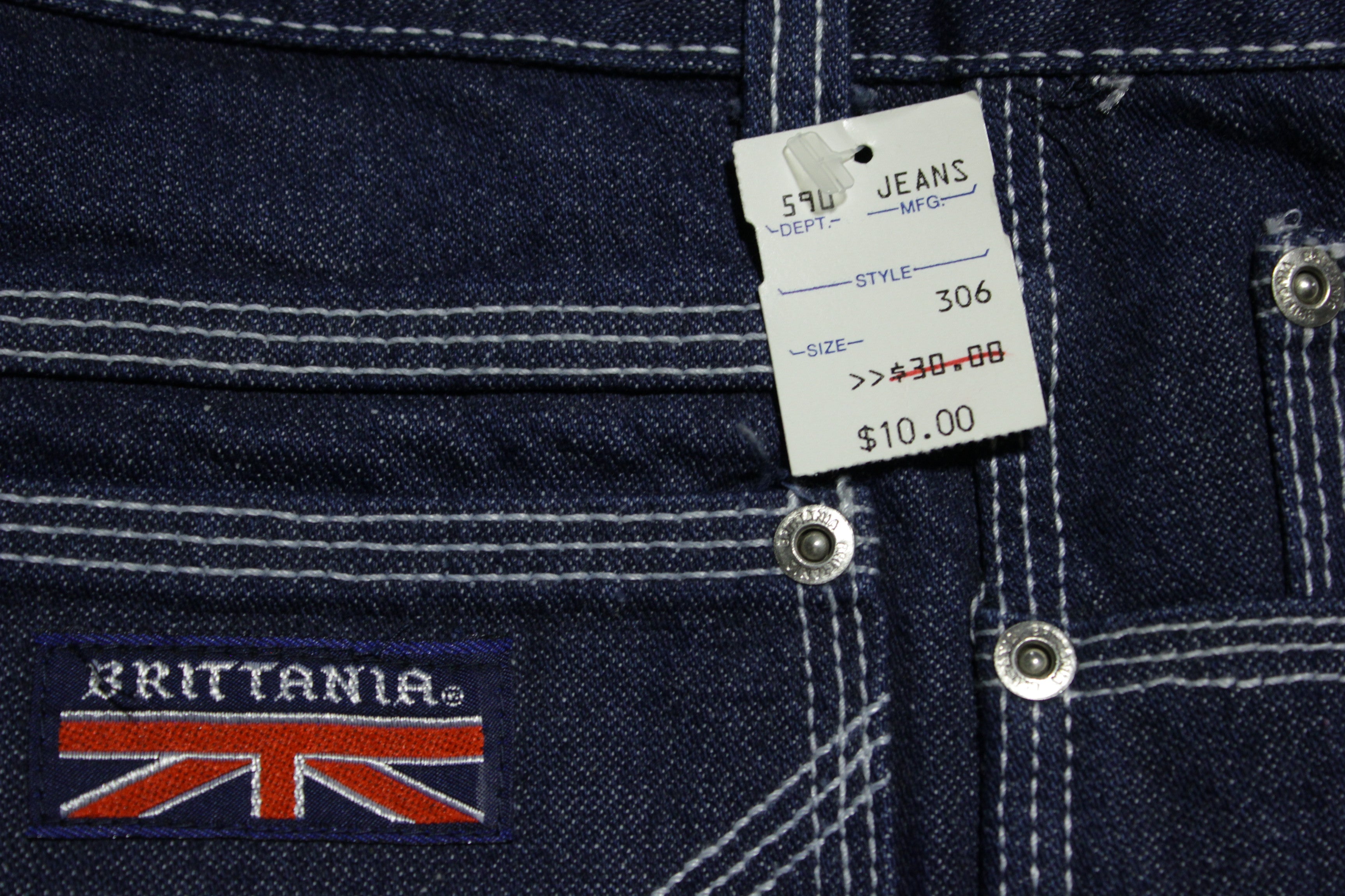 Vintage shops brittania jeans