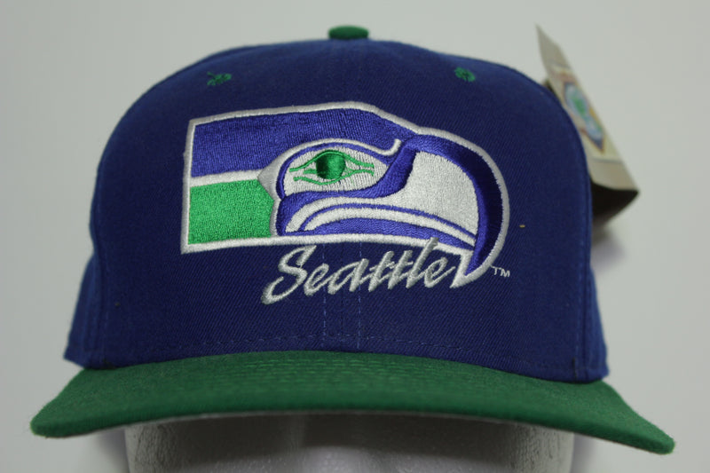 Seattle Seahawks New Era Classic Team Collection Vintage 90's Trucker –  thefuzzyfelt