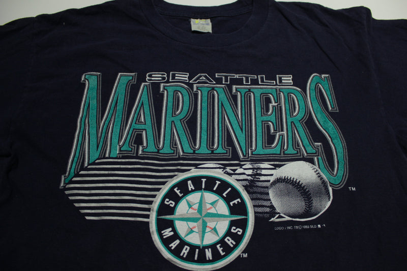 Seattle Mariners Vintage 90's Logo 7 1993 MLB Made in USA T-Shirt –  thefuzzyfelt