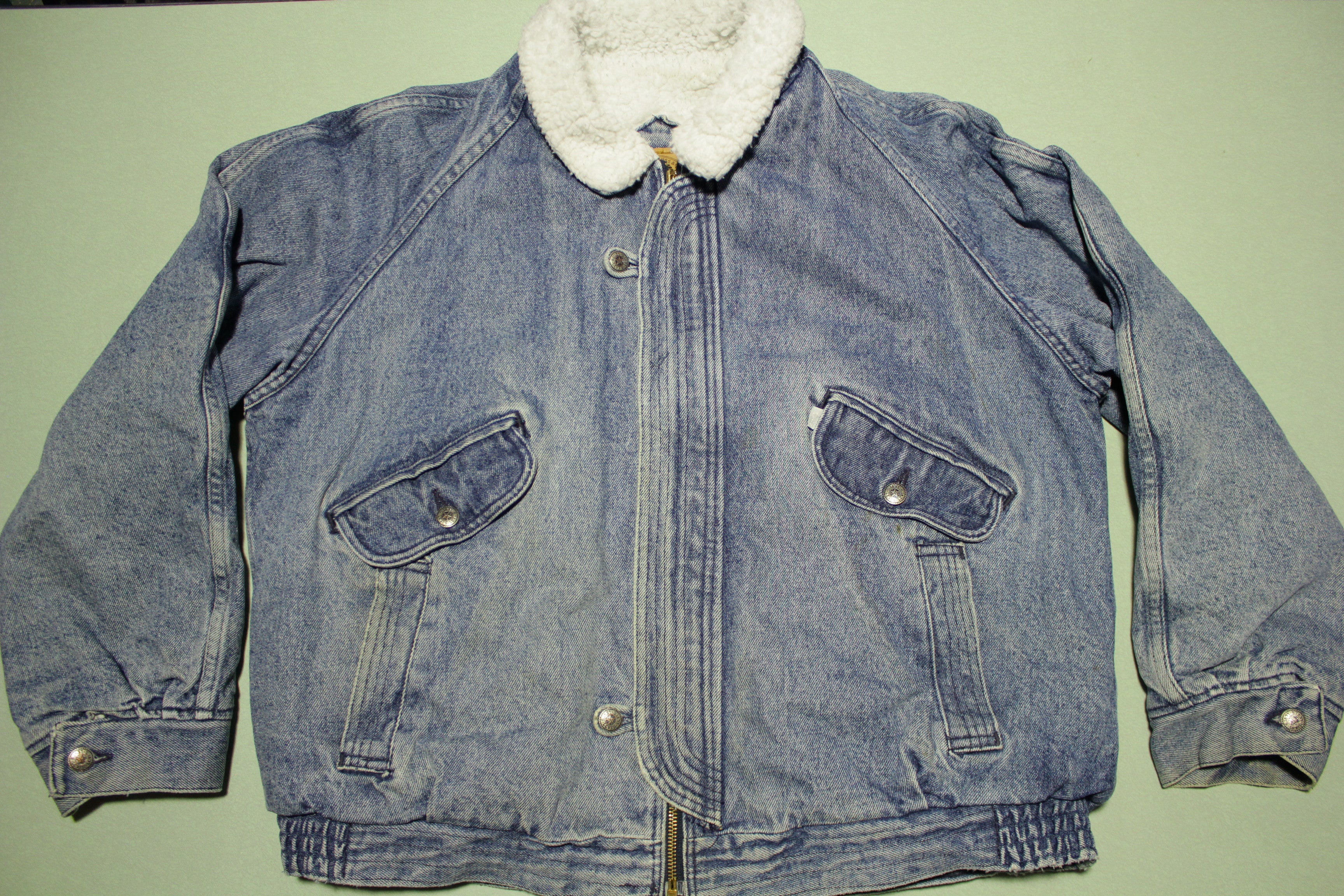 80's Levi's 75409-4817 Denim Boa Jacket 80s USA made LEVIS Levi's