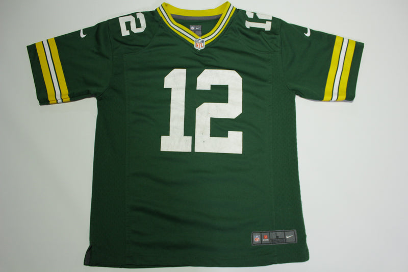 Green Nike NFL Green Bay Packers Rodgers #12 Game Jersey