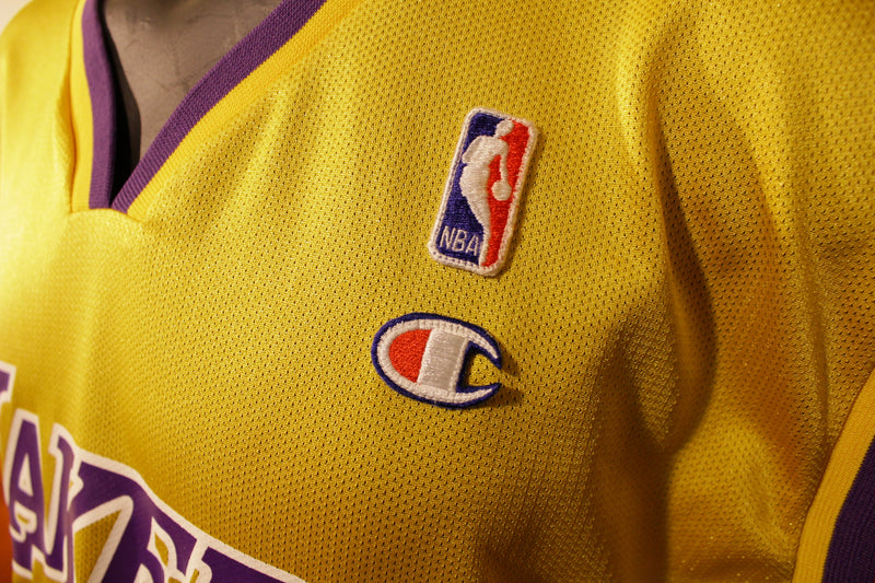 1999-02 LA LAKERS O'NEAL #34 CHAMPION JERSEY (HOME) Y - Classic American  Sports