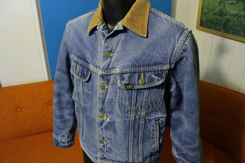 Lee Storm Rider 70's 80's Denim Trucker Jean Jacket. USA Union Made 42 –  thefuzzyfelt