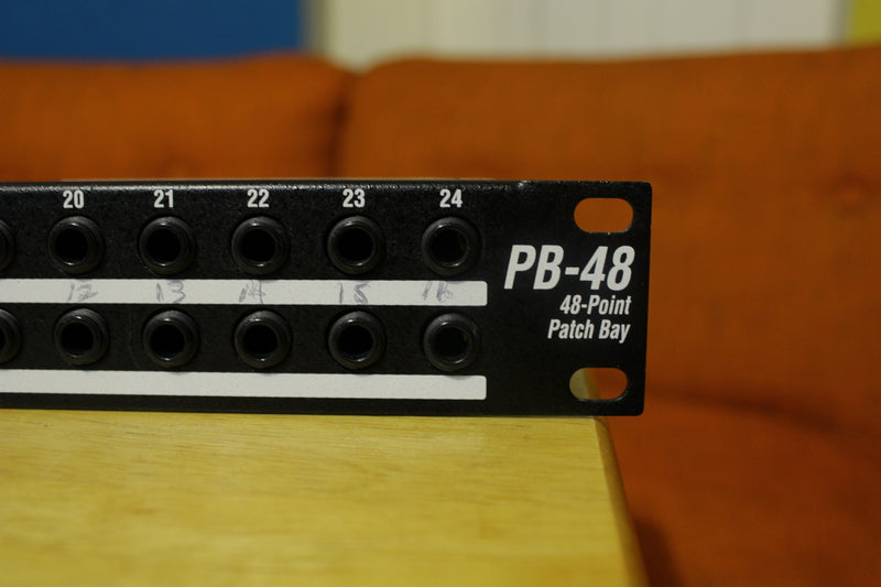 Patch 48-Point PB-48 [美品］dbx Bay musicales tiendas Box Music – 1/4 puntos 48 de Bay Patch PB-48 Dbx DTM・DAW