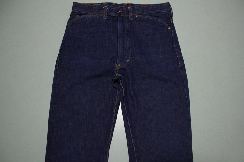 Sears Roebucks Vintage 50's Selvedge Red Line Dark One Wash Denim