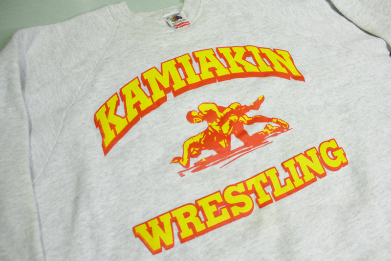 Kamiakin Braves Kennewick Wrestling Vintage 90's FOTL Crewneck Sweatsh –  thefuzzyfelt