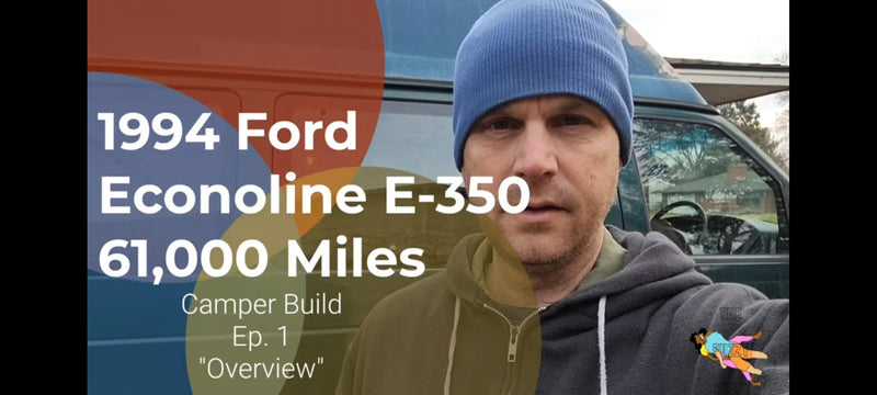 1994 Ford Econoline E-350 High Top Van Camper Build Ep. 1 Low Miles 61k!!!