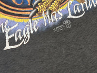 Harley Davidson Motorcycles Vintage 80's 3D Emblem Eagle Has Landed Brothers III T-Shirt