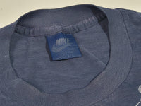 Nike Vintage 80's Over The Shoulder Jordan Laced Blue Tag 1985 USA Made Single Stitch T-Shirt