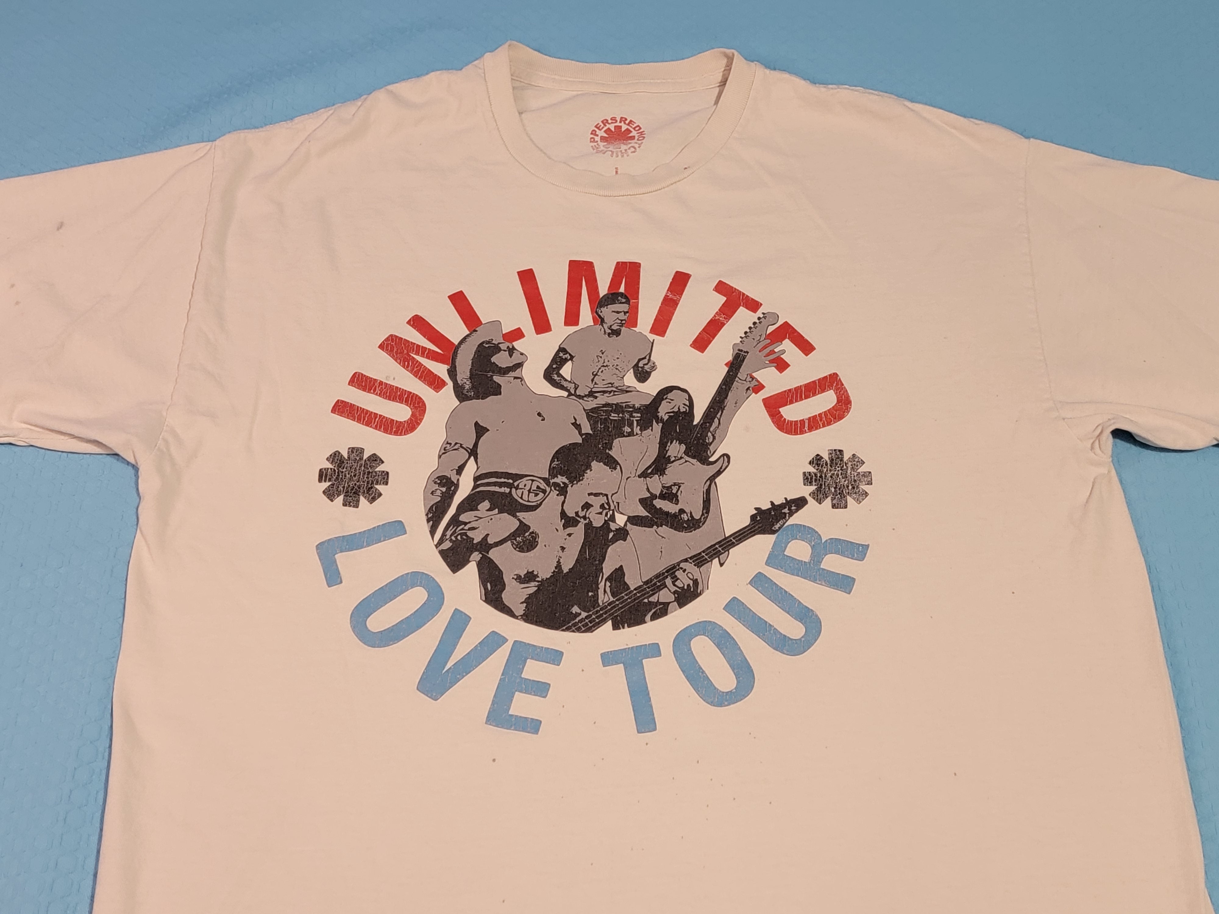 Red Hot Chili Peppers Unlimited Love orders Tour Band Shirt