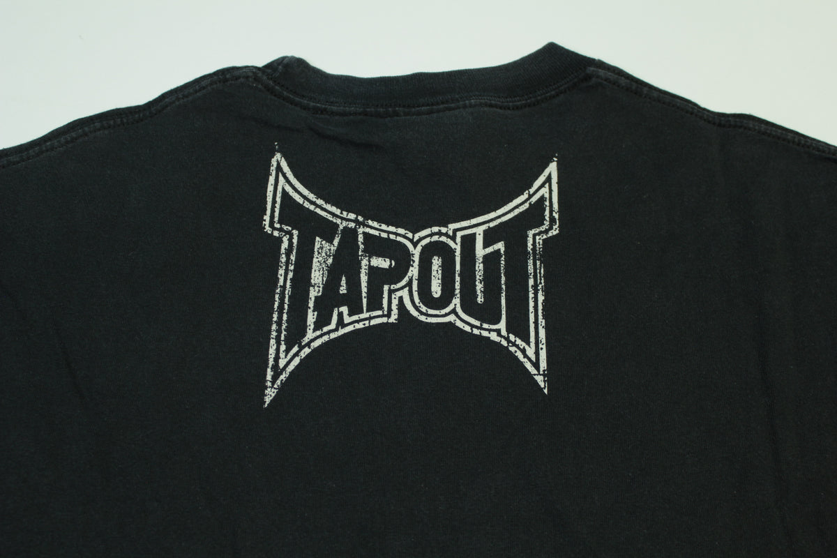 Tapout Expression of Combat Vintage Y2K MMA UFC Gothic Rampage T-Shirt