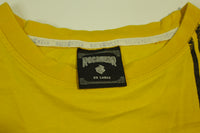 Rocawear Vintage Y2K Yellow Long Sleeve Embroidered Distressed Streetwear T-Shirt