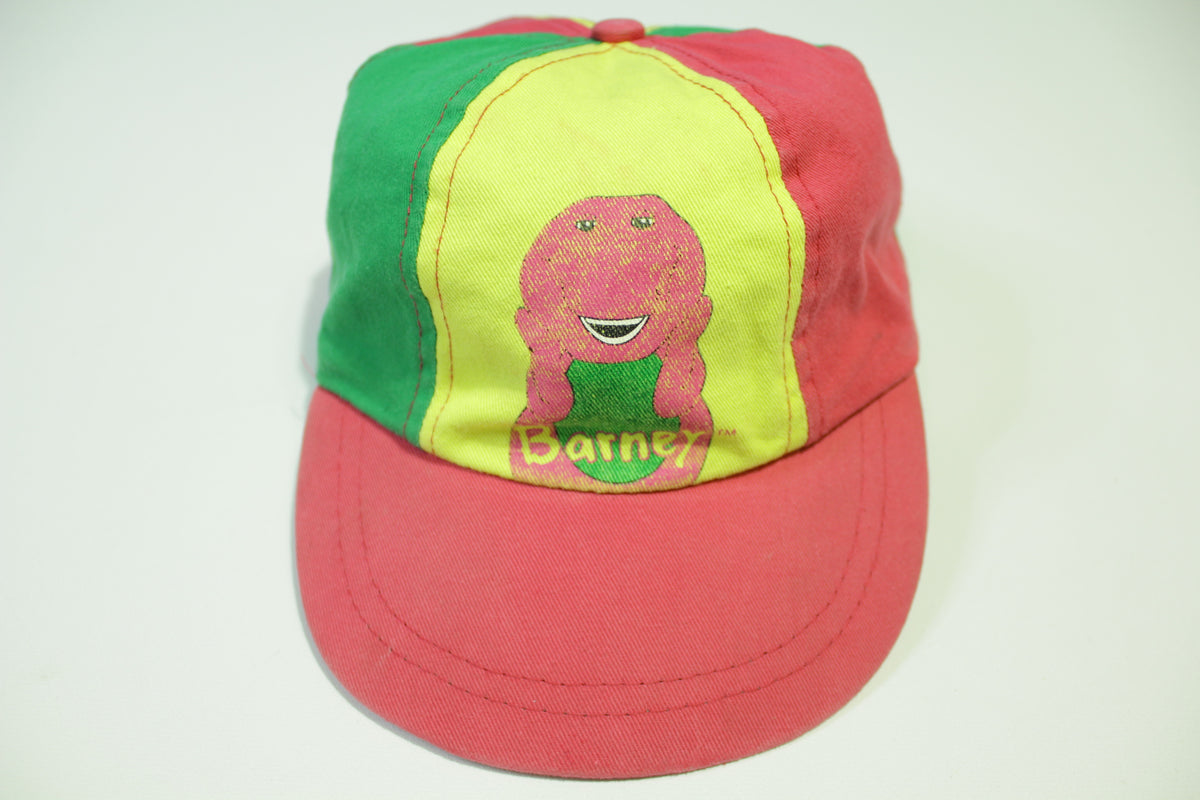 Barney The Purple Dinosaur 1992 Lyons Group Vintage 90's Kids Hat