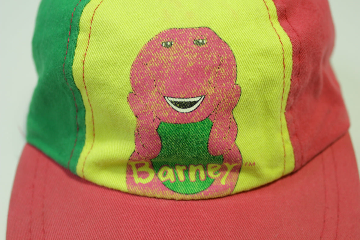 Barney The Purple Dinosaur 1992 Lyons Group Vintage 90's Kids Hat