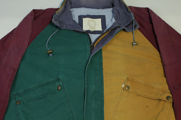 Venezia Big Pockets Color Block Vintage 90's Streetwear Jacket