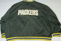 Green Bay Packers Vintage Y2K Super Bowl '96 '67 66' Patch Football Jacket