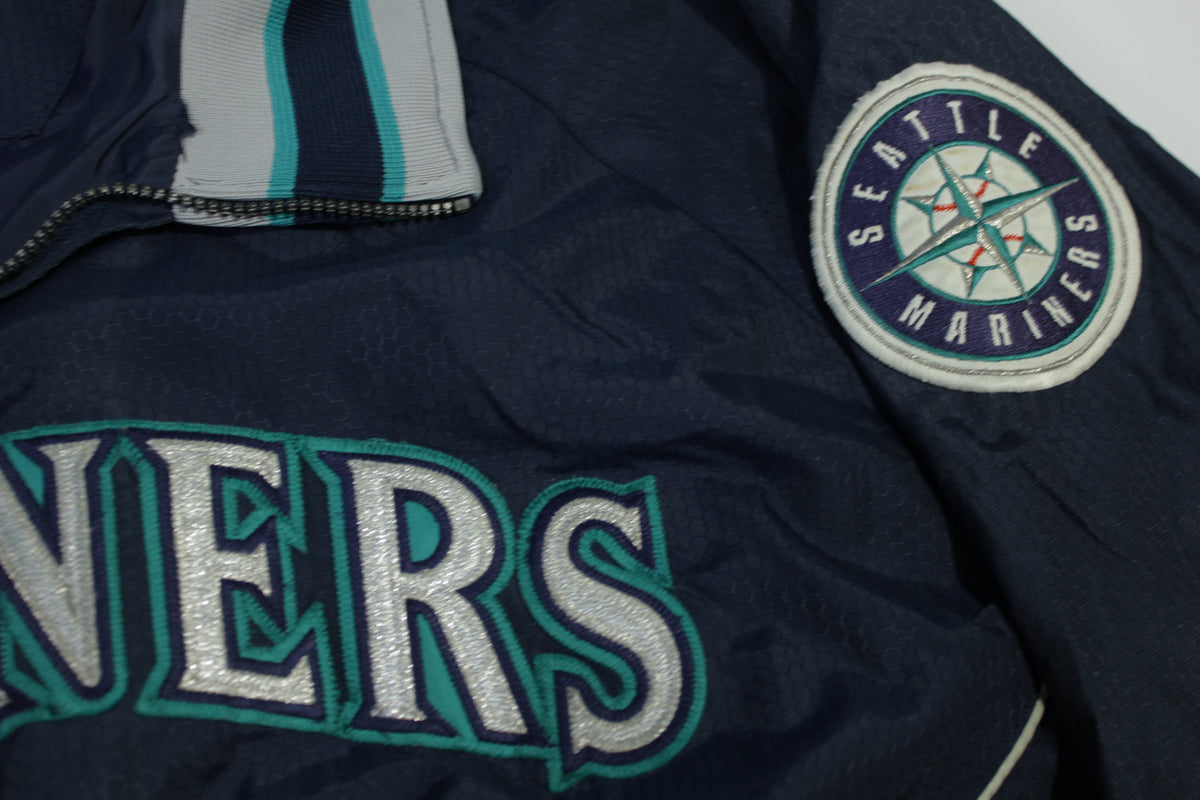 Seattle Mariners Vintage Y2K 2000's Majestic Athletic Lined 2001 Patch Dugout Jacket