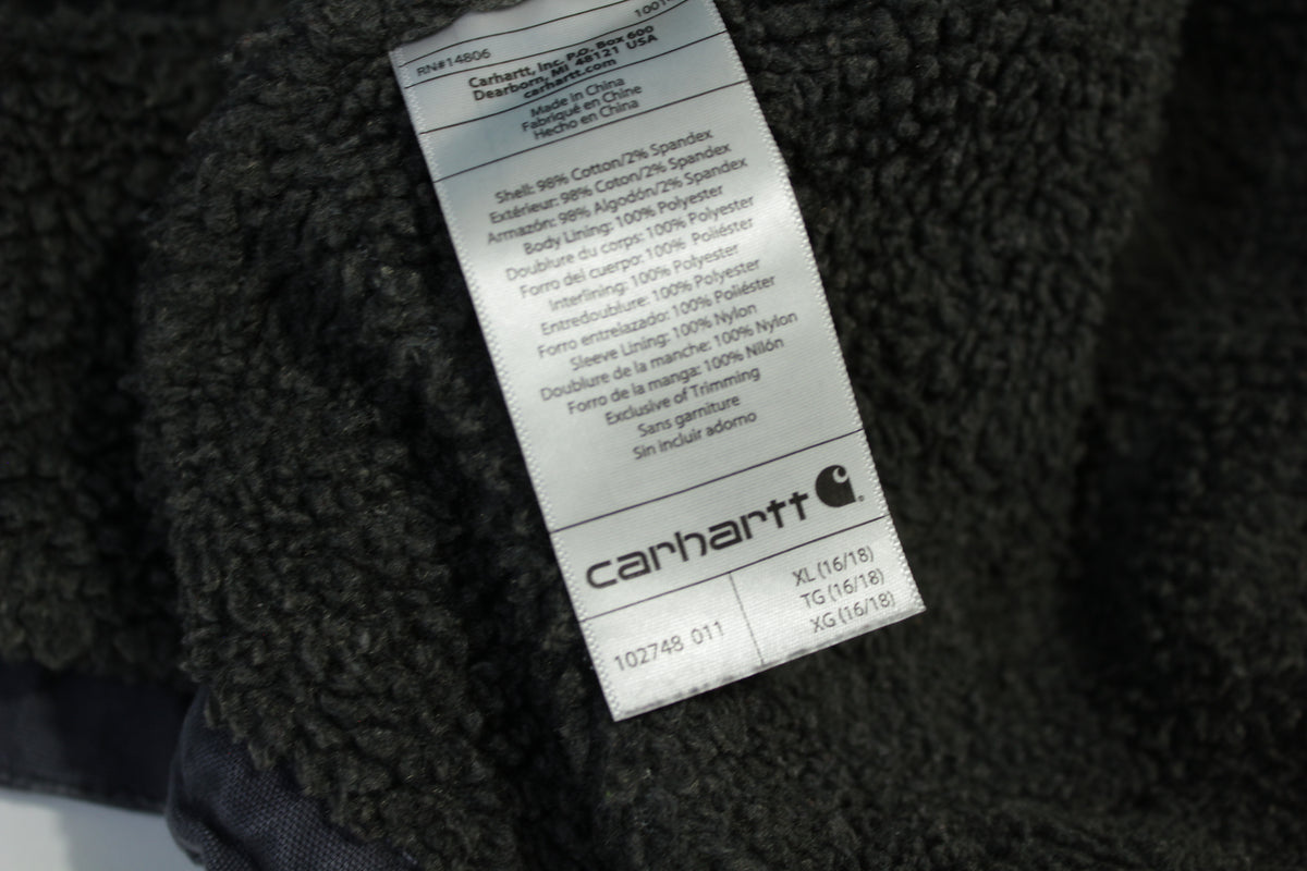 Carhartt Sherpa Lined 102748 Chore Crawford Coat Out of Production Jacket