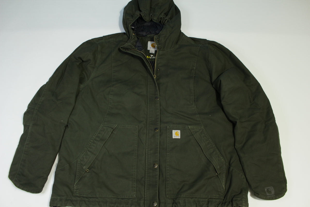 Carhartt Full Swing Cryder 102246 Olive Insulated Jacket