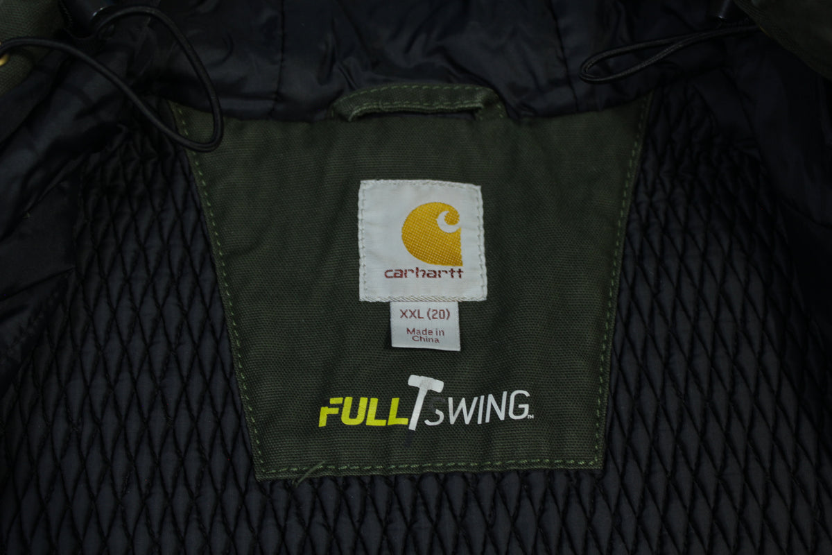 Carhartt Full Swing Cryder 102246 Olive Insulated Jacket