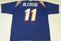 Drew Bledsoe #11 Vintage New England Patriots Logo 7 Football Jersey