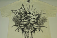 Tapout AOP Skull Crusher Vintage Y2K MMA UFC Gothic Rampage T-Shirt