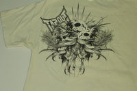 Tapout AOP Skull Crusher Vintage Y2K MMA UFC Gothic Rampage T-Shirt