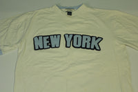 New York Spellout PJ Mark Y2K Streetwear T-Shirt