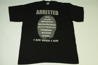 Arrested I Am Who I Am Vintage Y2K Murder Mob Pimpin Streetwear T-Shirt