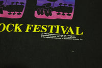 Woodstock Festival 1994 Vintage 25 Year Concert 90's Single Stitch Gem T-Shirt