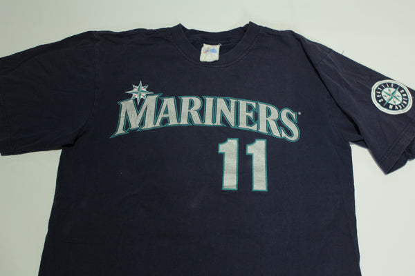 Seattle Mariners Edgar Martinez Vintage Y2K Majestic #11 T-Shirt