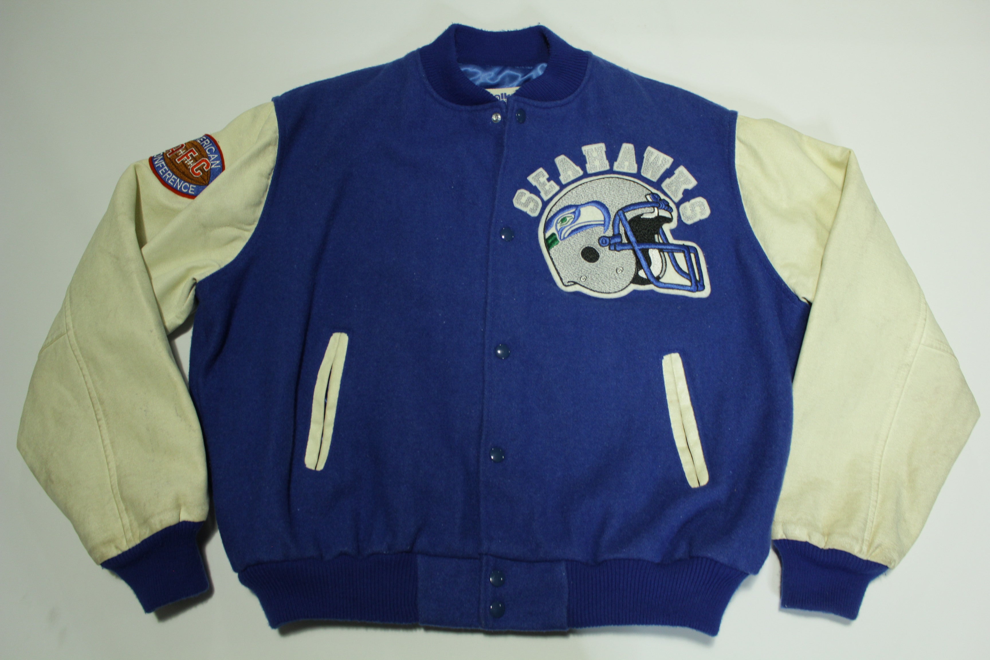 Vintage Seattle Seahawks Chalkline Jacket popular L