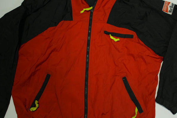 Marlboro Adventure Team Vintage 90's Anorak Track Suit Windbreaker Jacket
