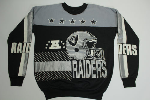 Los Angeles Raiders Vintage 1991 90's Football Single Stitch Made in U –  thefuzzyfelt