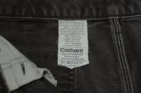 Carhartt B11 DKB Dungaree Fit Duck Wash Canvas Work Construction Pants