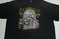 Harley Davidson Y2K Los Algodones BC Mexico Distressed HD Motorcycle T-Shirt