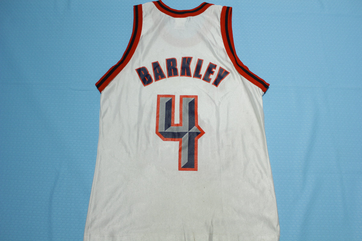 Charles Barkley Houston Rockets Vintage 90's #4 Champion Tank Top NBA Jersey