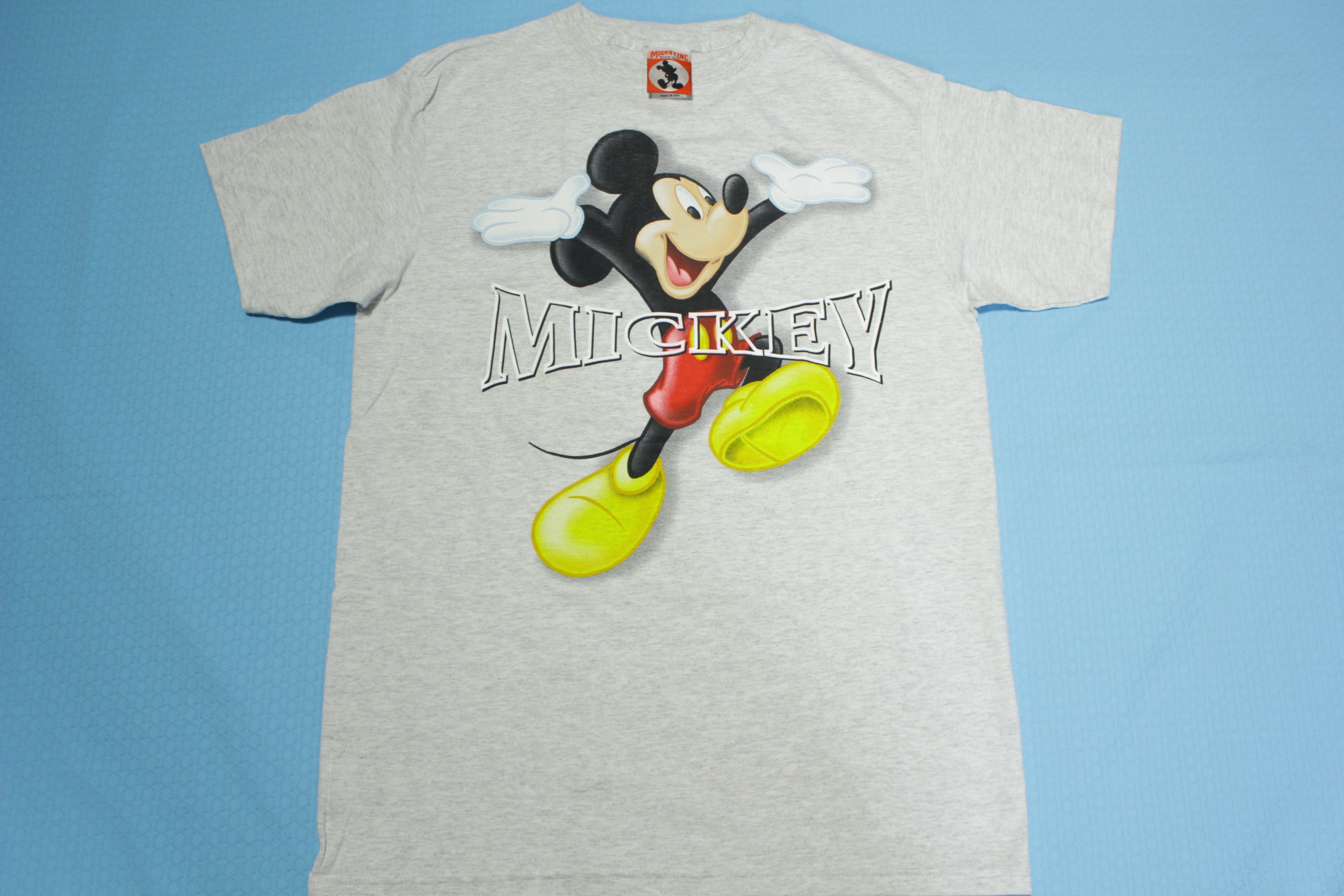 １着でも送料無料 vintage Mickey Disney Tシャツ made in Ｔシャツ 