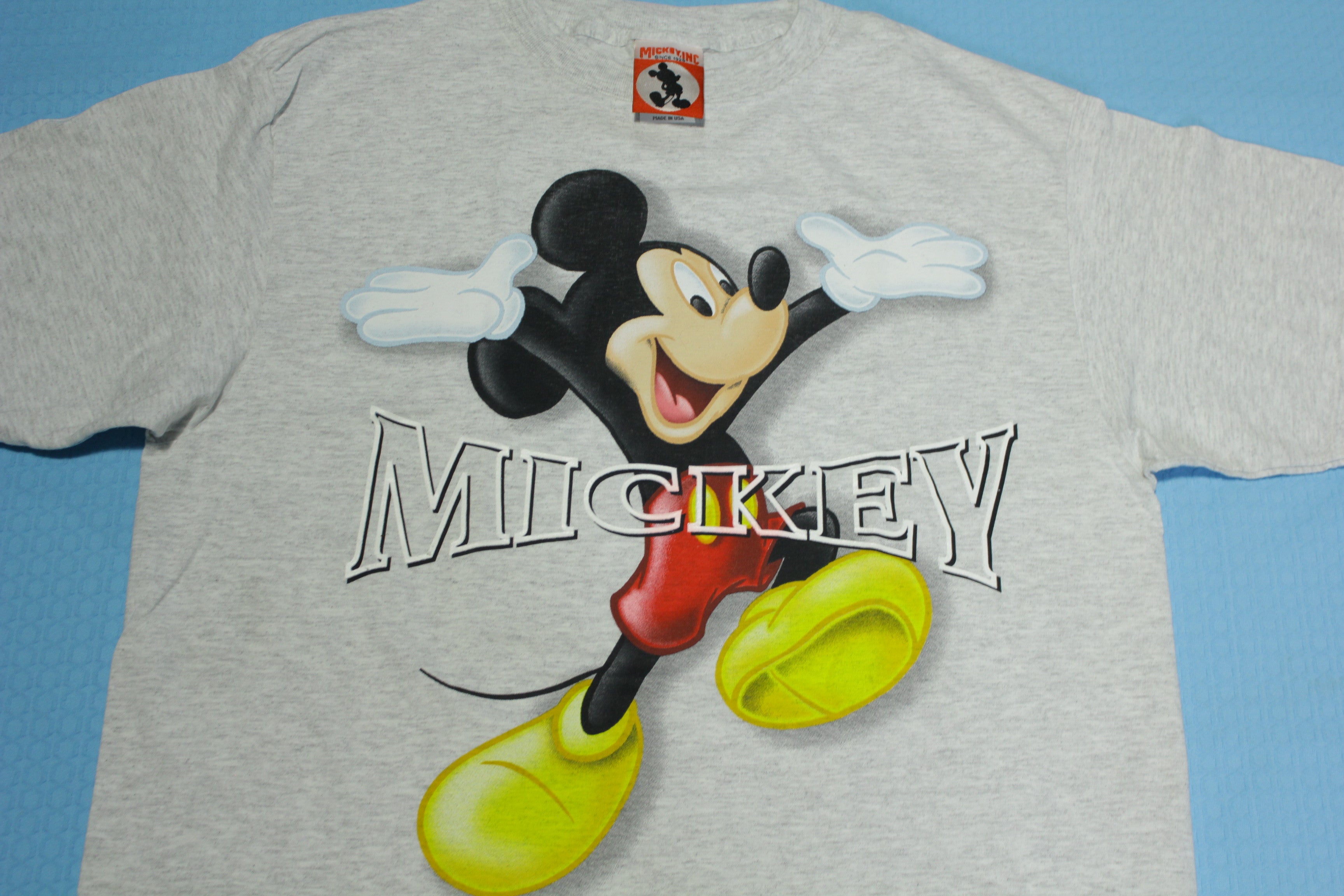 Mickey Mouse Vintage 90 s Mickey Inc Made in USA Disney T Shirt