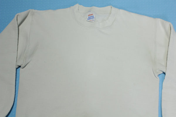 Jerzees Super Sweats Vintage 90's Made in USA Blank Crewneck Sweatshirt