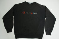 Champion Multi Color Embroidered Vintage 90's Made in USA Crewneck Sweatshirt